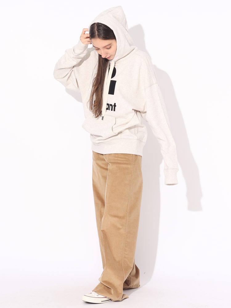 ISABEL MARANT (イザベルマラン) BIGロゴ プルオーバー パーカー