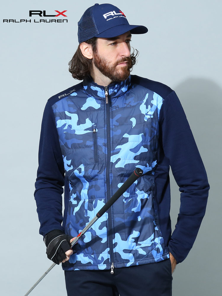 RLX Ralph Lauren (アールエルエックスラルフローレン) ニット切り替え