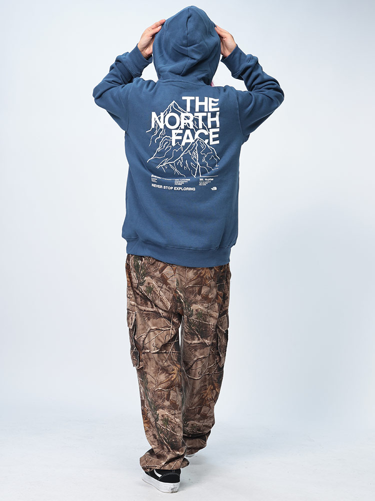 THE NORTH FACE (ザ ノースフェイス) 裏起毛 バックロゴ プルオーバー