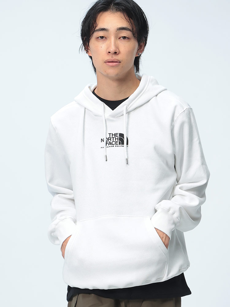 THE NORTH FACE (ザ ノースフェイス) 裏起毛 ロゴプリント プル