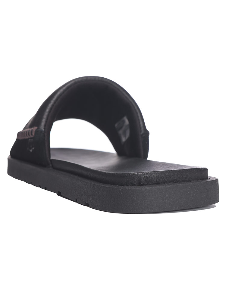 UGG (アグ) レザー スライドサンダル SEASIDE Ⅱ SLIDE メンズ 7(US) 8