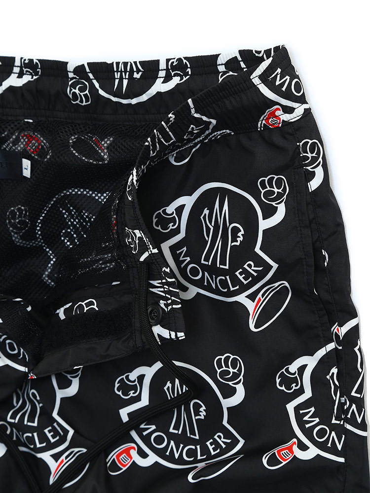 MONCLER (モンクレール) ワッペンキャラ メッシュインナー スイム