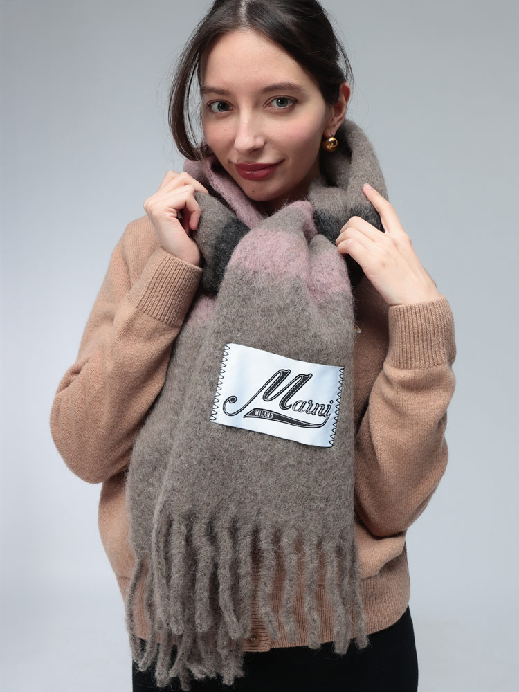 MARNI (マルニ) アルパカ モヘア ストライプ マフラー MALSCMC0122Y0