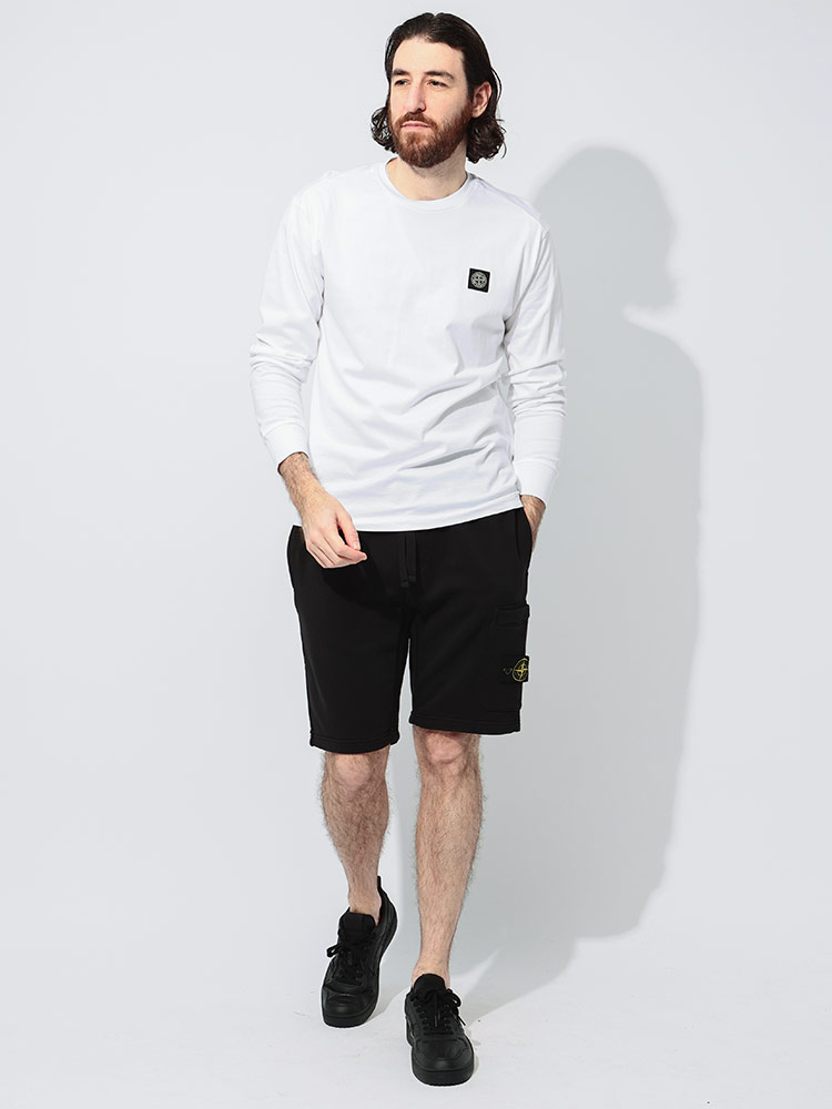 STONE ISLAND (ストーンアイランド) カーゴバミューダ スウェット