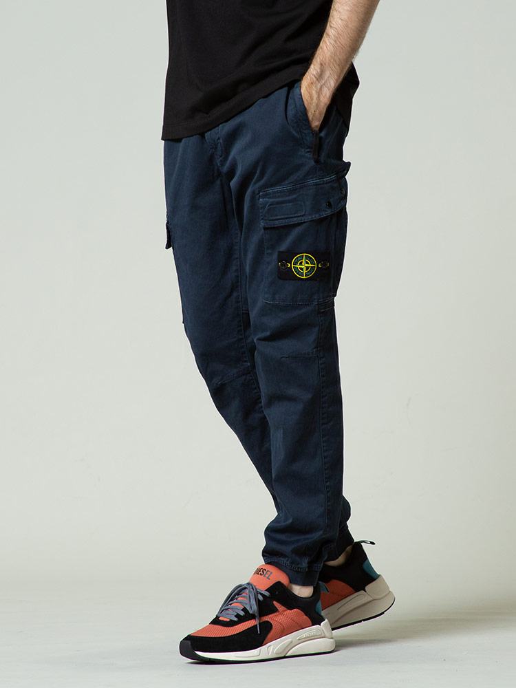 ストーンアイランド STONE ISLAND コットン ロゴ ワッペン カーゴ