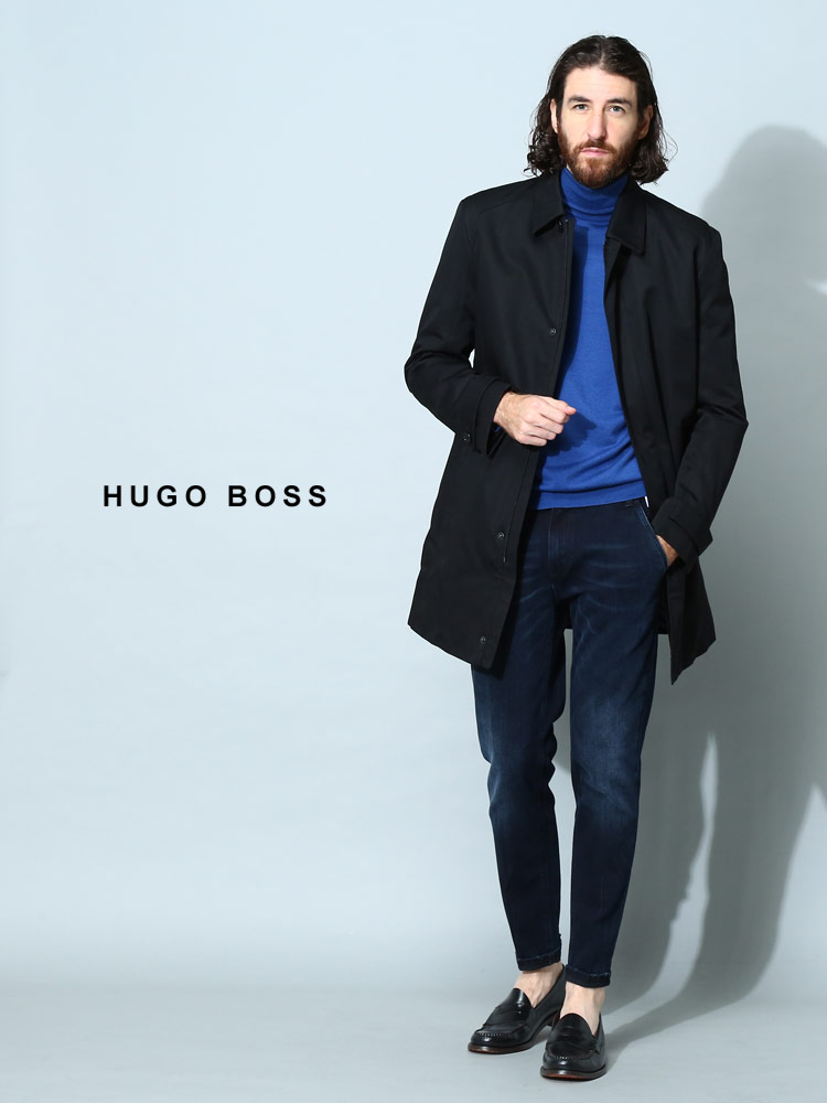 ヒューゴボス メンズ コート HUGO BOSS ブランド アウター ボタン