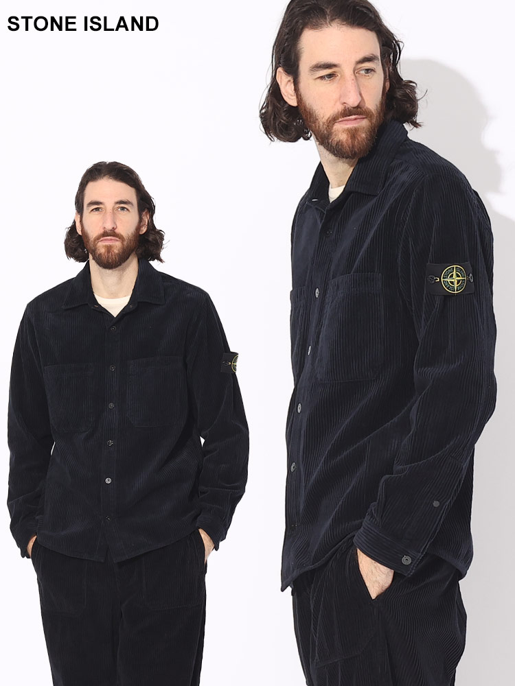 STONE ISLAND (ストーンアイランド) コーデュロイ ポケット 長袖