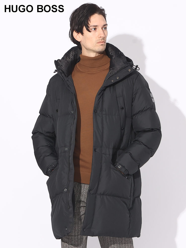 HUGO BOSS (ヒューゴボス) フード フルジップ 中綿 コート HB50498000