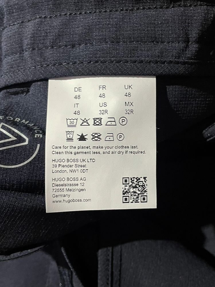 HUGO BOSS (ヒューゴボス) ストレッチ シングル ジャケット ロング