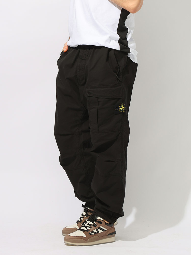 STONE ISLAND (ストーンアイランド) ルーズフィット コットンツイル