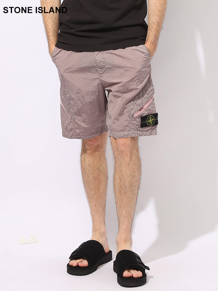 STONE ISLAND (ストーンアイランド) シワ加工 スラッシュポケット