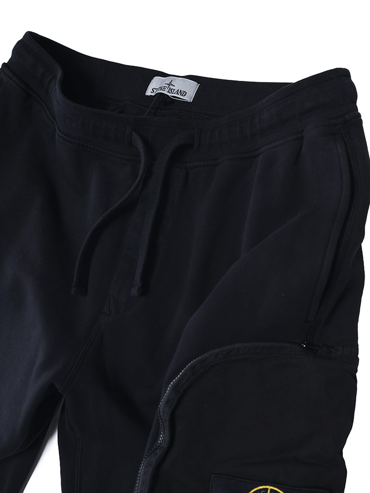 STONE ISLAND (ストーンアイランド) ジップポケット スウェット