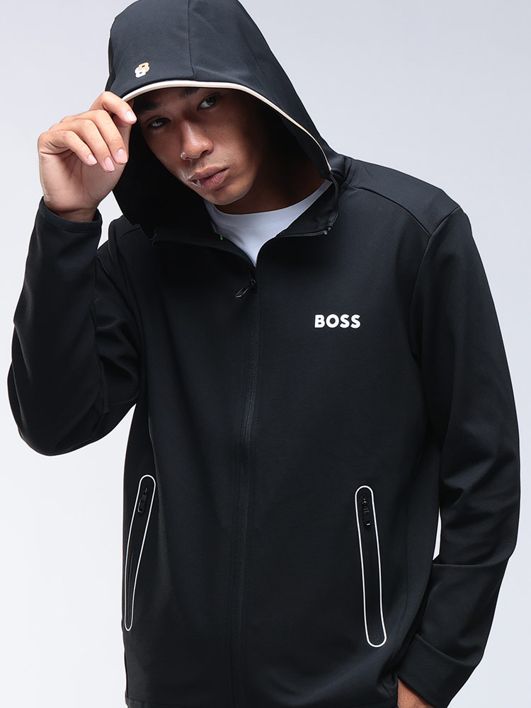HUGO BOSS (ヒューゴボス) アクティブ ストレッチギャバジン ジップ