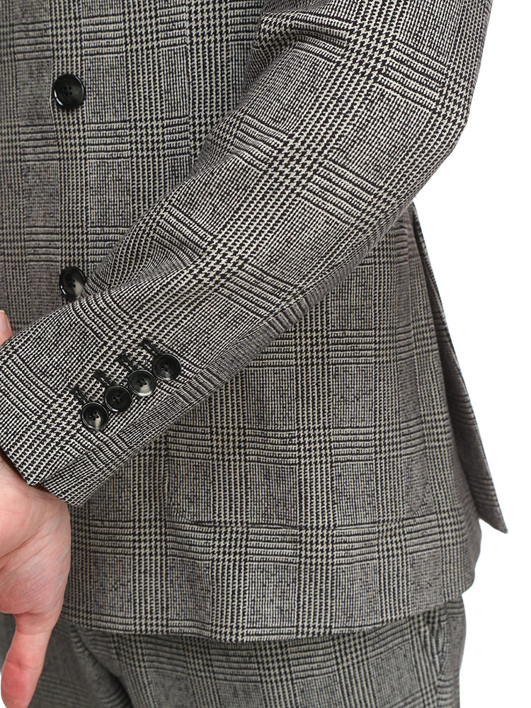 CIRCOLO 1901 (チルコロ1901) ストレッチ グレンチェック ダブル