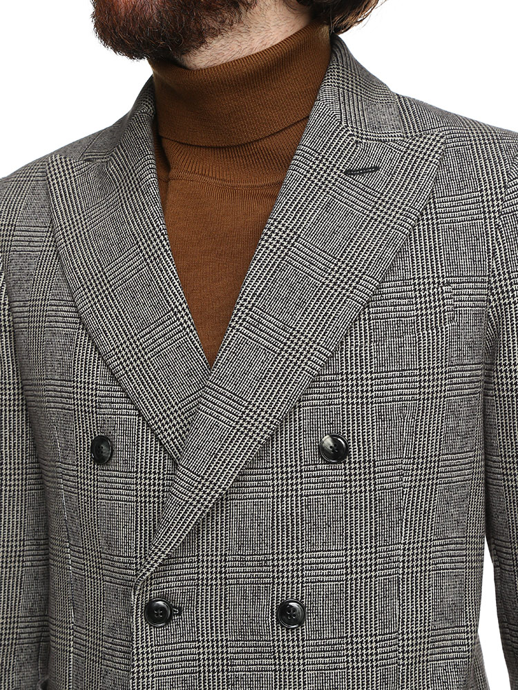 CIRCOLO 1901 (チルコロ1901) ストレッチ グレンチェック ダブル