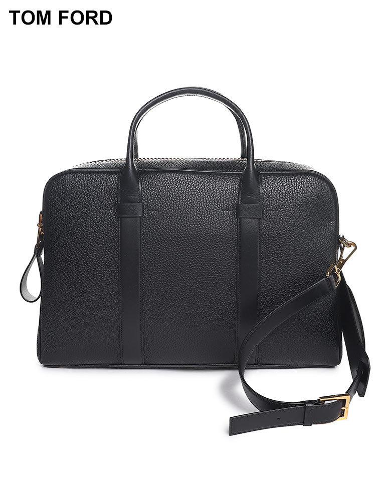 TOM FORD (トムフォード) レザー ショルダーストラップ付 ブリーフ