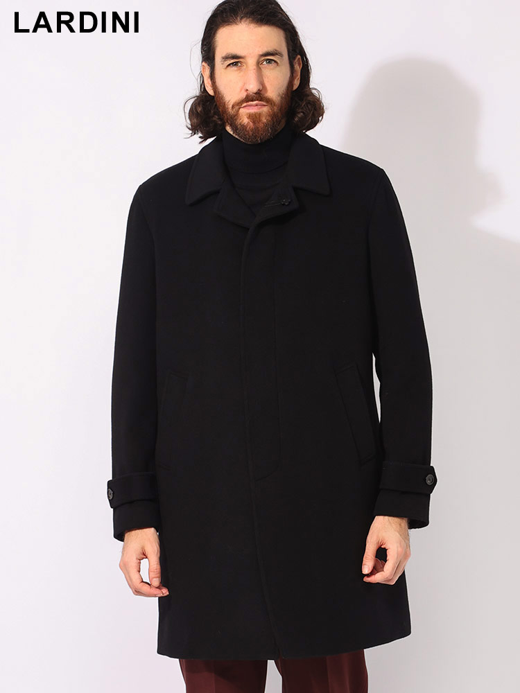 LARDINI (ラルディーニ) ウール ステンカラー コート LD23223C63605