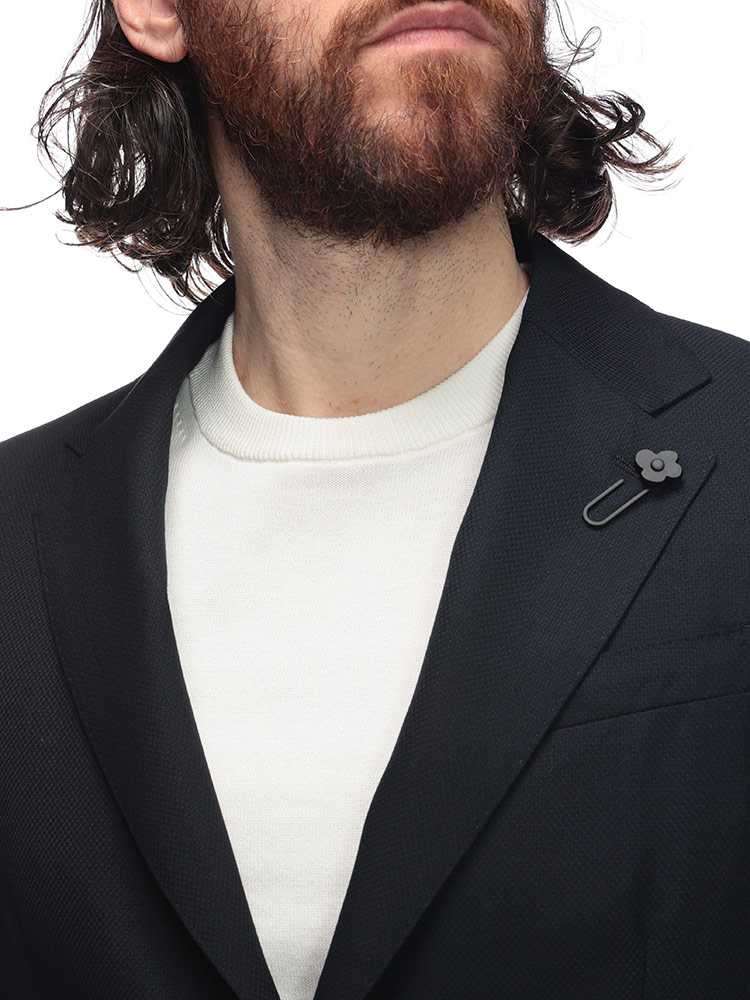 LARDINI (ラルディーニ) ホップサック シングル ジャケット