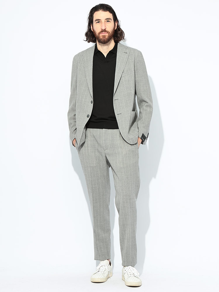 TAGLIATORE (タリアトーレ) シアサッカーストライプ シングル