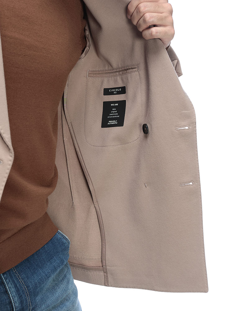 CIRCOLO 1901 (チルコロ1901) カシミヤタッチ ダブル ジャケット