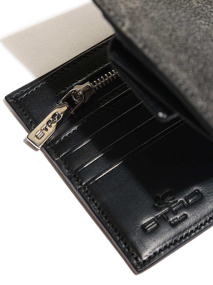 ETRO (エトロ) ペイズリー柄 二つ折り 財布 ET000758007 ブランド