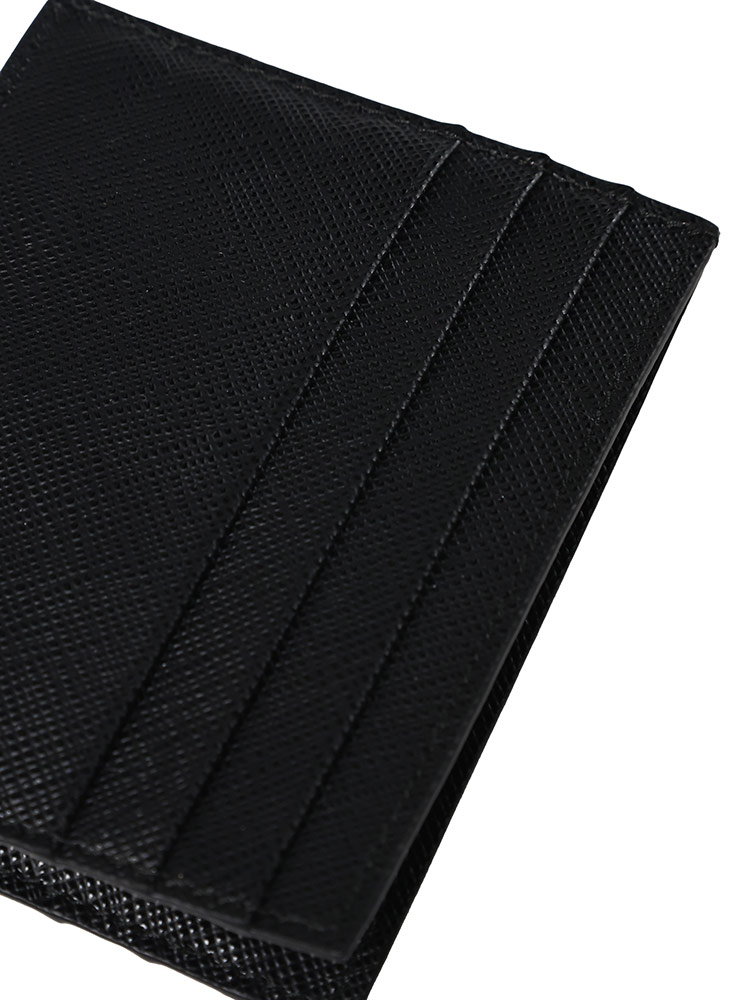 PRADA (プラダ) レザー プレートロゴ カードケース PR2MC223QHH メンズ