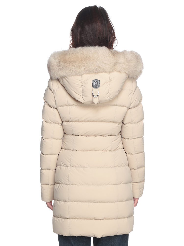 MACKAGE (マッカージュ) ファーフード フルジップ ダウンコート