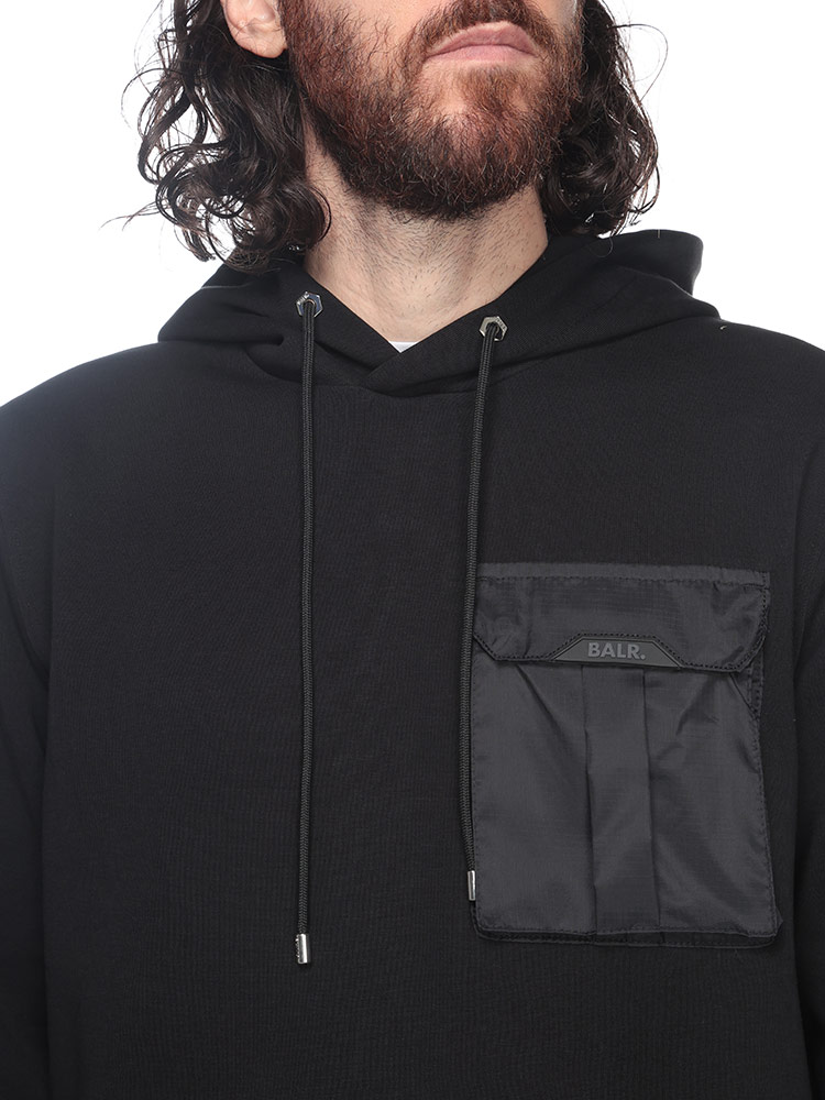 BALR. (ボーラー) ナイロンポケット プルオーバー パーカー Q-CARGO