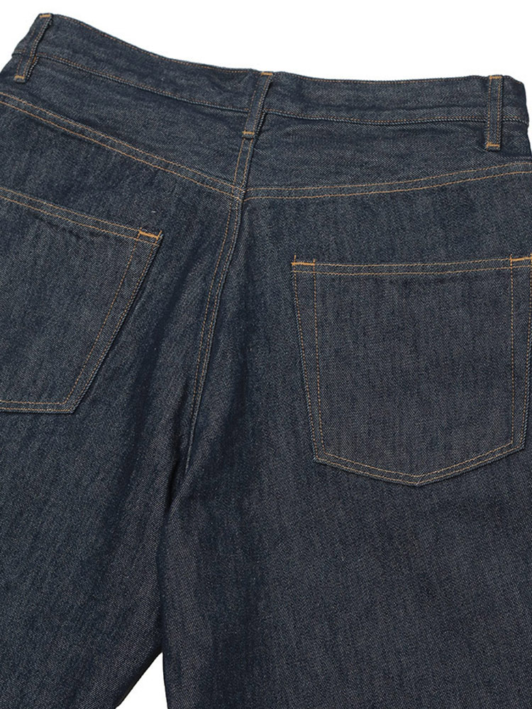 AURALEE (オーラリー) ピュアインディゴ ワイドテーパードシルエット