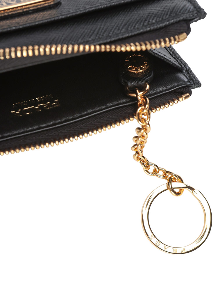 PRADA (プラダ) サフィアーノ トライアングル キーケース PRL1PP122QHH