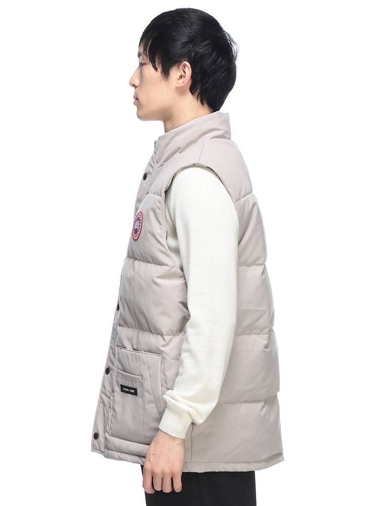 CANADA GOOSE (カナダグース) スタンド ダブルジップ ダウンベスト