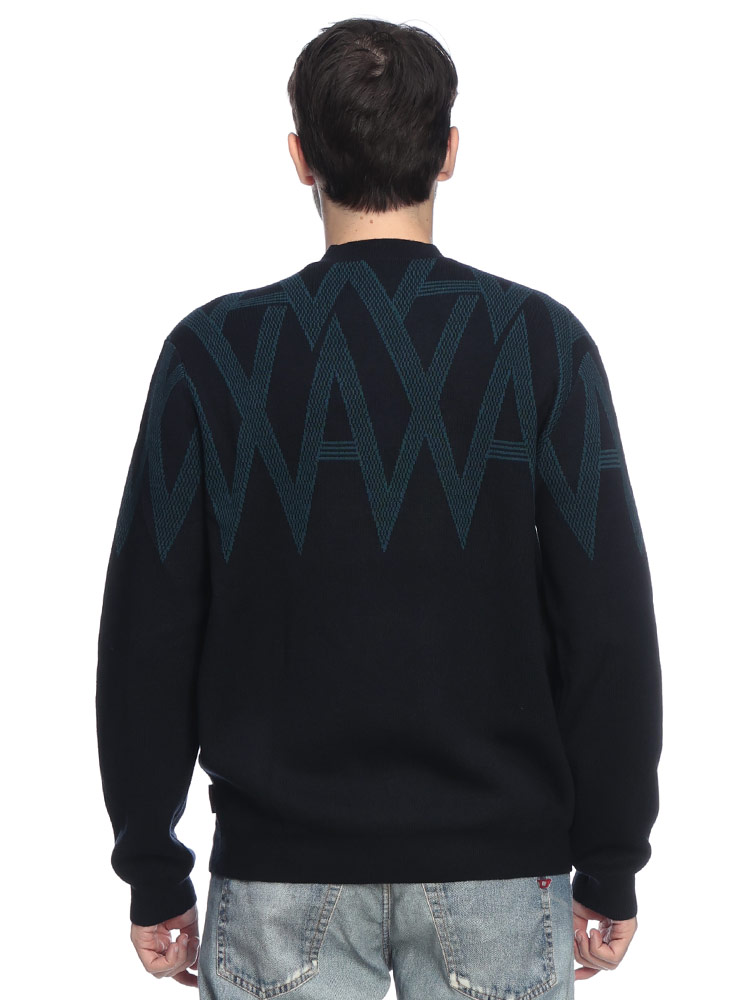 ARMANI EXCHANGE (アルマーニ エクスチェンジ) ラウンドロゴ クルー