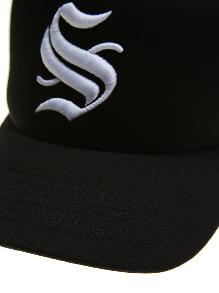 STAMPD (スタンプド) モチーフ刺繍 メッシュ キャップ SEASET