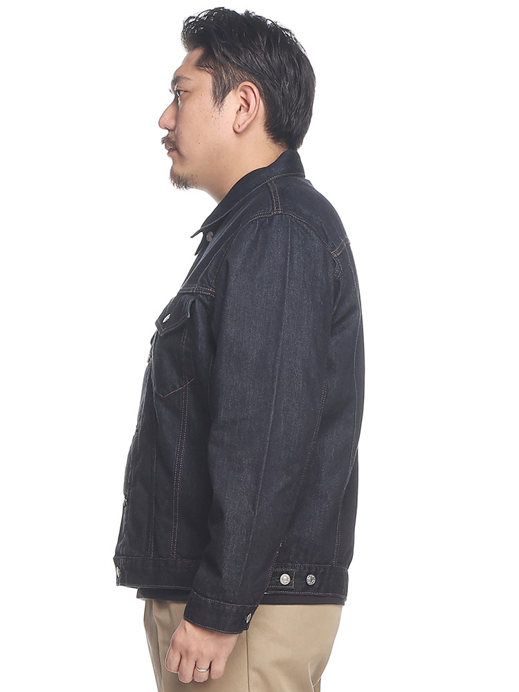 コットン ポケット デニムジャケット (EDWIN) エドウィン 大きいサイズ