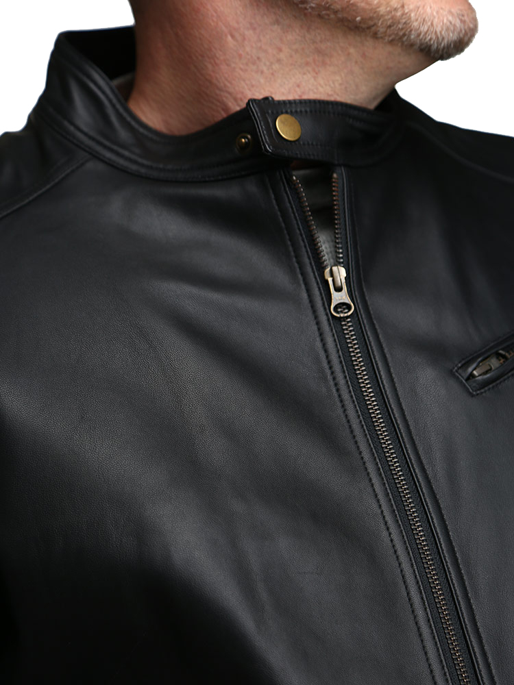 大きいサイズ メンズ B＆T CLUB (ビーアンドティークラブ) ラムレザー