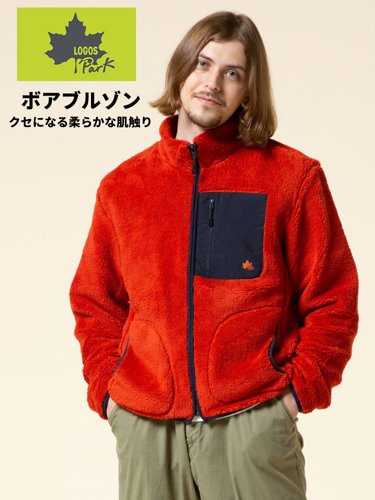 LOGOS park (ロゴスパーク) ポケット フルジップ フリース ジャケット