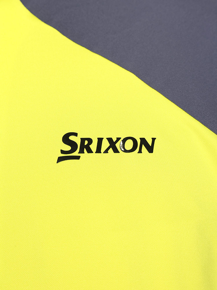 松山プロ共同開発 ストレッチ ハーフジップ プルオーバー (SRIXON