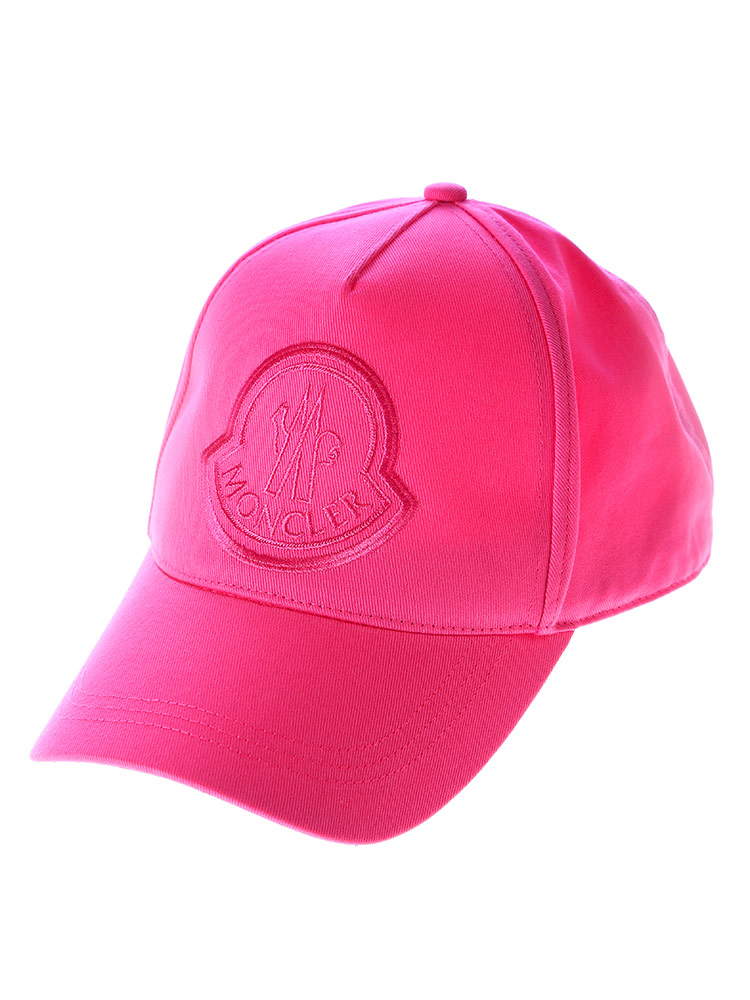 MONCLER モンクレール コットン BIGマーク ロゴ キャップ レディース