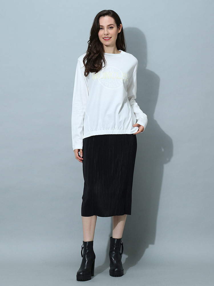 モンクレール レディース Tシャツ 長袖 MONCLER ブランド ロンT