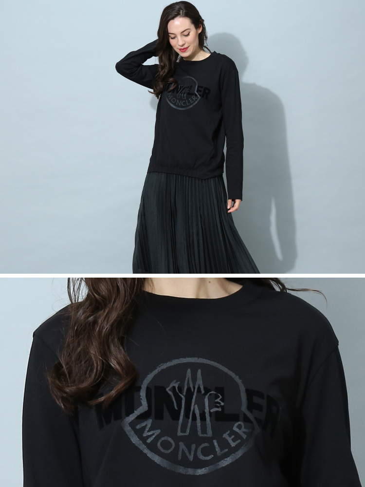 モンクレール レディース Tシャツ 長袖 MONCLER ブランド ロンT