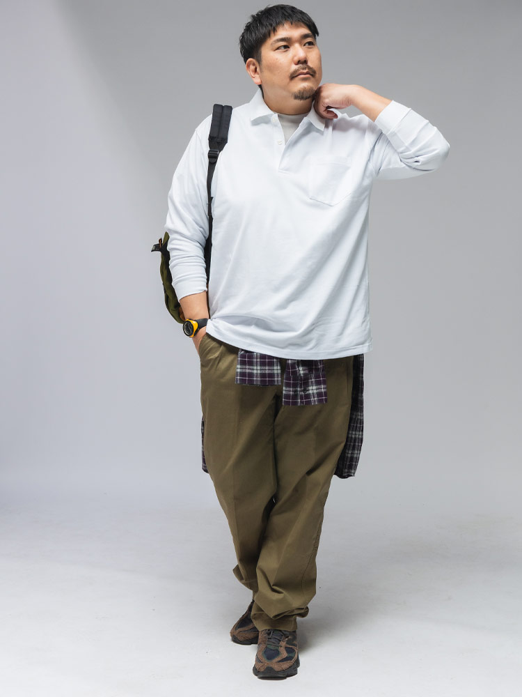 大きいサイズ メンズ B＆T CLUB (ビーアンドティークラブ) DRYポロ