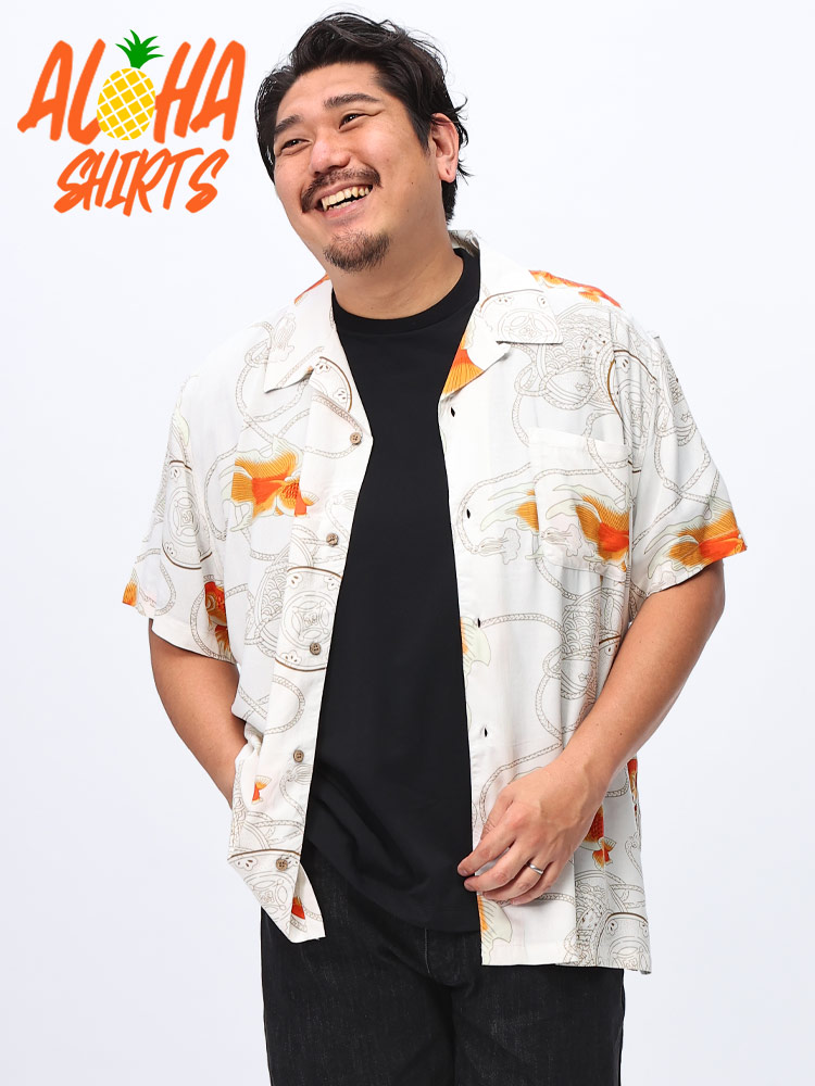 B＆T CLUB (ビーアンドティークラブ) レーヨン100％ 総柄 オープン