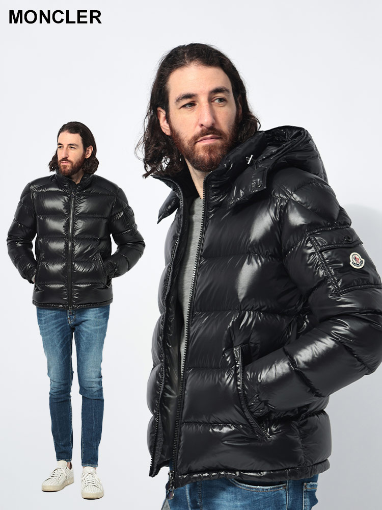 MONCLER (モンクレール) フード着脱 フルジップ ダウンジャケット