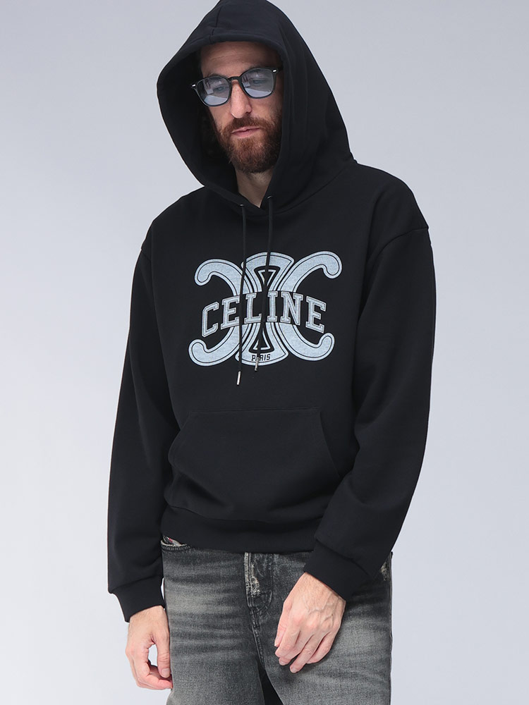 CELINE (セリーヌ) トリオンフプリント プルオーバー パーカー