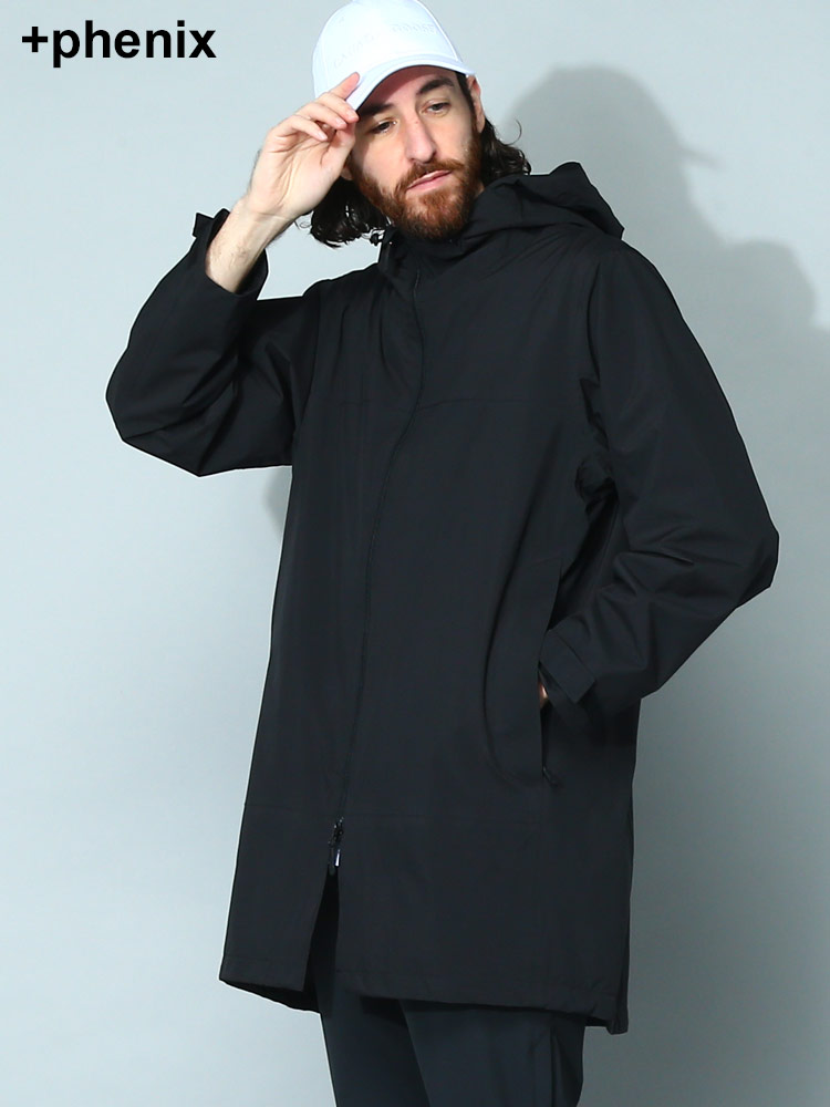 phenix (プラスフェニックス) 防水 フルジップ ロング ブルゾン