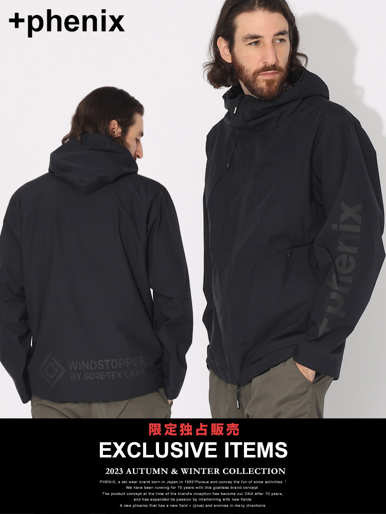 当店独占販売】 +phenix (プラスフェニックス) フード ジャケット GORE