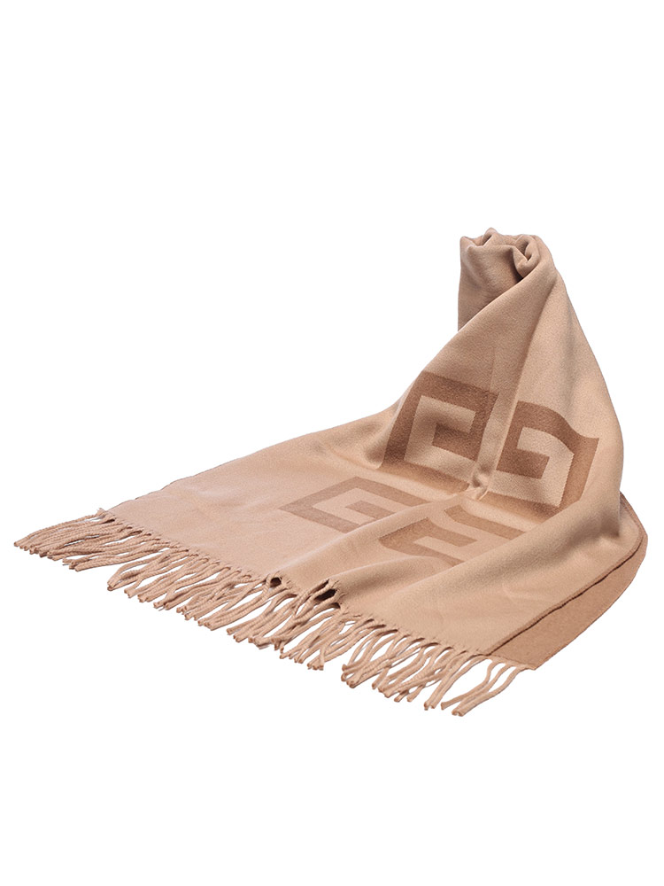 GIVENCHY (ジバンシィ) ウール100％ ロゴ マフラー GV3518J5780 メンズ