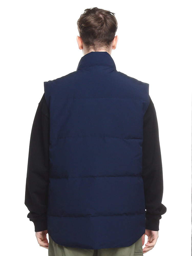 CANADA GOOSE (カナダグース) ロゴワッペン フルジップ ダウンベスト