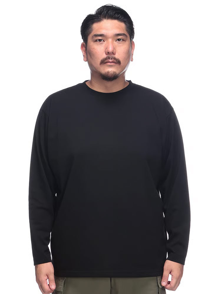 長袖 Tシャツ オールマイTシャツ+GUARD 汗染み軽減 クルーネック