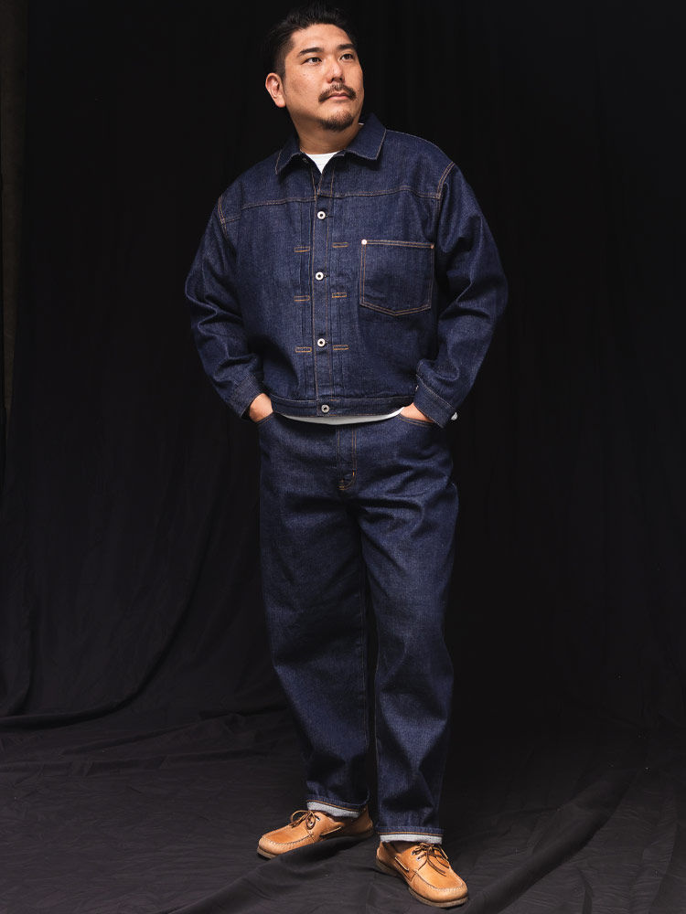 デニムジャケット 匠-TAKUMI- DOCTOR DENIM HONZAWA×KAIHARA DENIM 1st